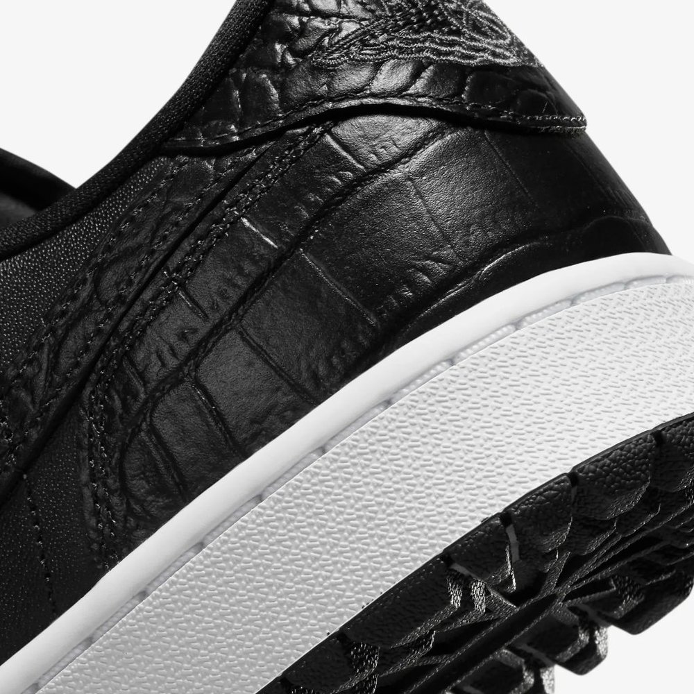NWT Air Jordan 1 Low G Golf Shoes Black (Sz. 7 men / 8.5 women) - Picture 6 of 15